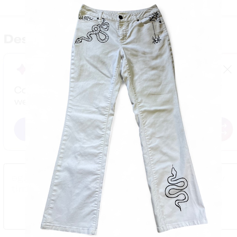Custom White Jeans - Picture 3 of 8